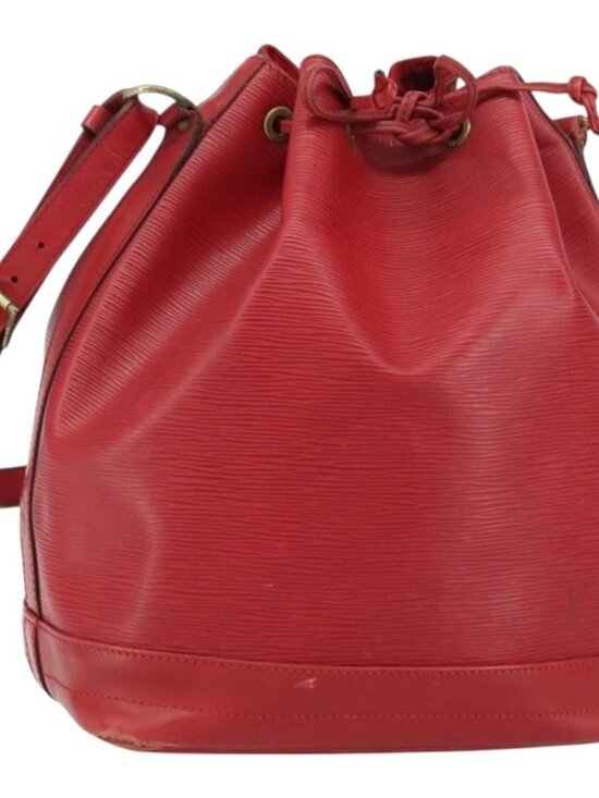 Louis Vuitton Handbags - LOUIS VUITTON Epi Noe Shoulder Bag Red M44007 LV Auth 157255